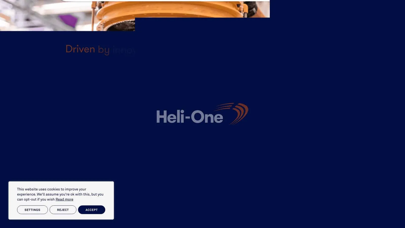Heli-One (Avionics Division) website screenshot