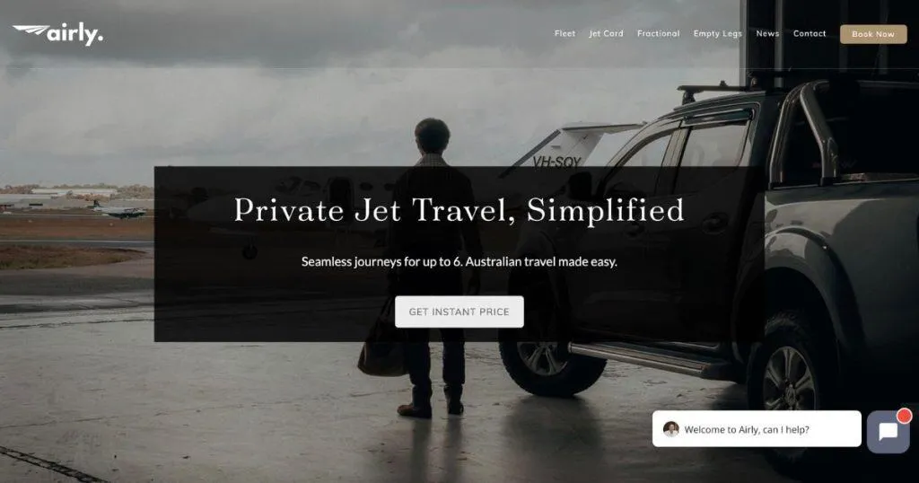 Airly - Best Private Jet Companies in Sydney