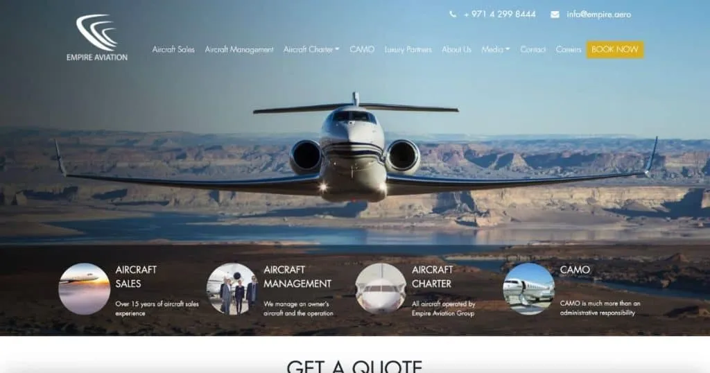 Empire Aviation Group - best aviation service provider