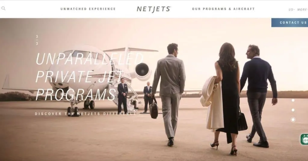 NetJets Europe private jet