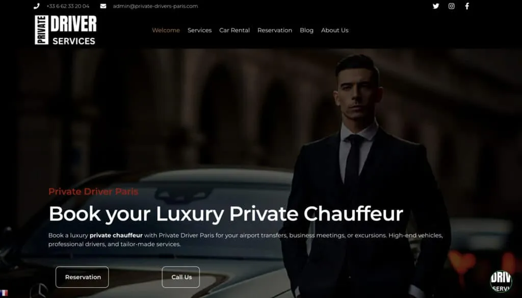 Private Drivers Paris