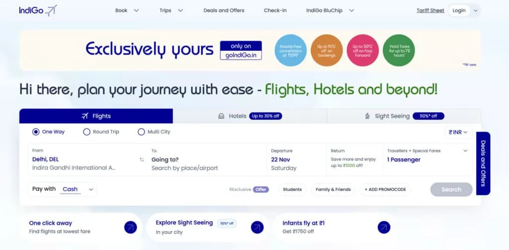 IndiGo (InterGlobe Aviation) 