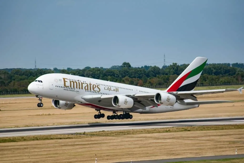 Emirates' Airbus A380