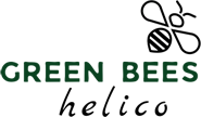 Green Bees Helico logo