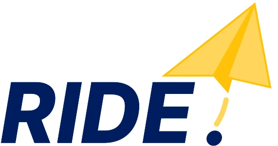 RIDE! space logo