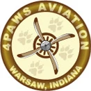 4 Paws Aviation logo