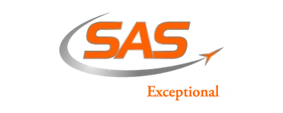 SAS (Simpson Aerospace Services) logo