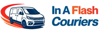 In A Flash Couriers logo