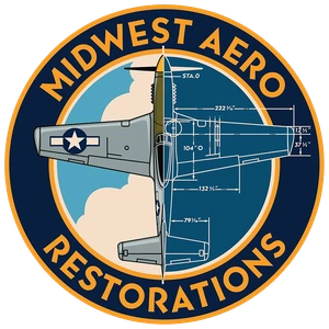 Midwest Aero Restorations, Ltd. logo