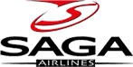 SAGA AIRLINES logo