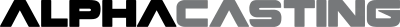Alphacasting logo