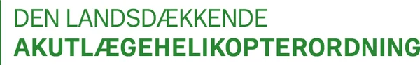 Den Landsdækkende Akutlægehelikopterordning logo