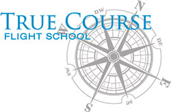 True Course Flight School logo