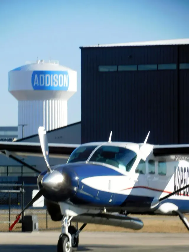 Photo: Addison Airport, from the company website