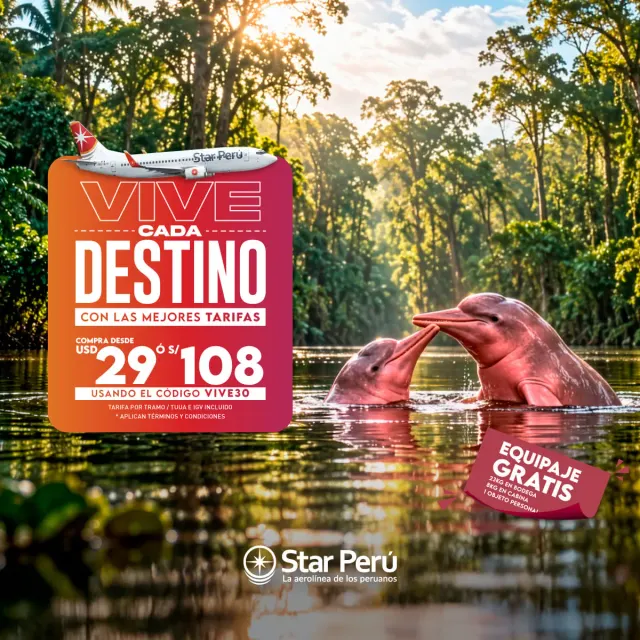 Photo: Aerolíneas Star Perú, from the company website