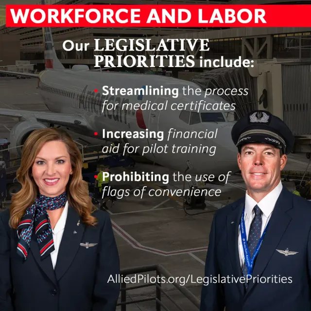 Photo: Allied Pilots Association, from the company website