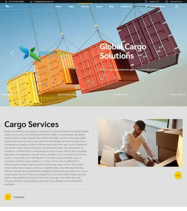 Photo: BrightLink Cargo and Movers, from the company website