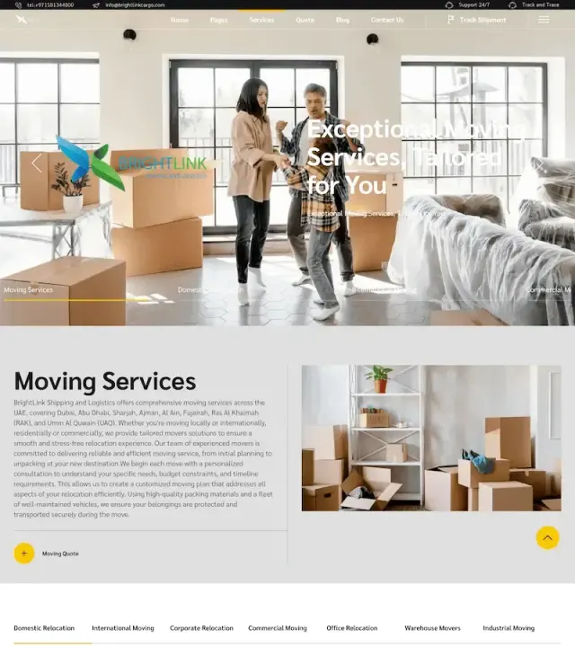 Photo: BrightLink Cargo and Movers, from the company website