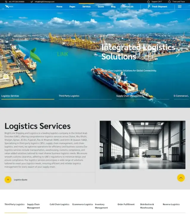 Photo: BrightLink Cargo and Movers, from the company website