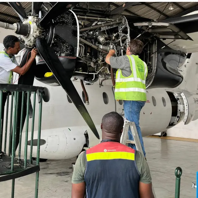 Photo: Dornier Aviation Nigeria AIEP, from the company website