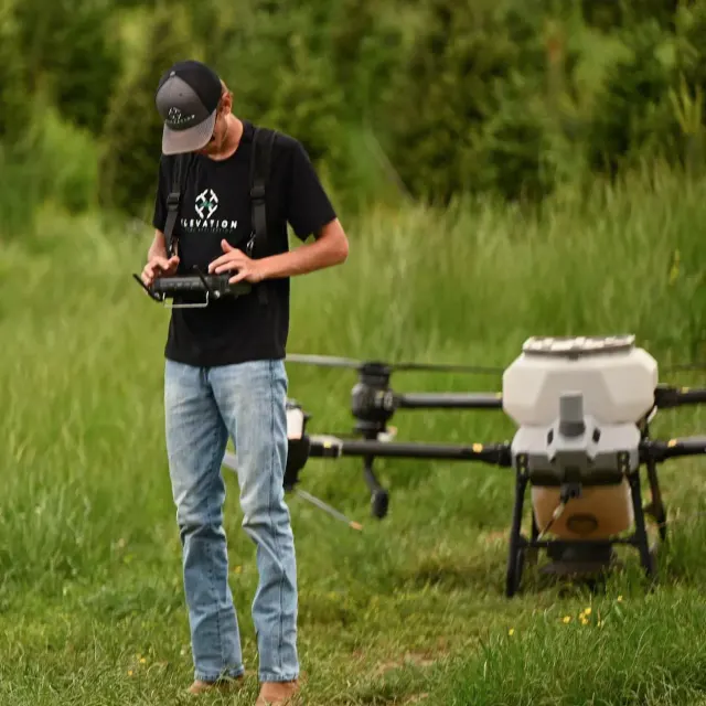 Photo: Elevation Aerial Application, from the company website
