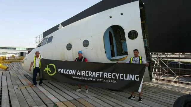 Photo: Falcon Aircraft Recycling, from the company website