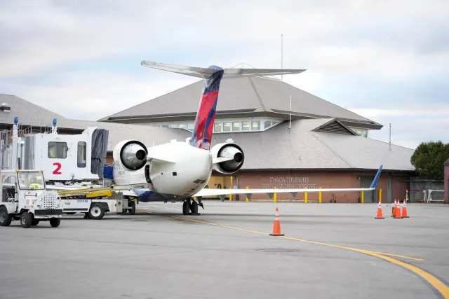 Photo: Ithaca Tompkins International Airport, from the company website