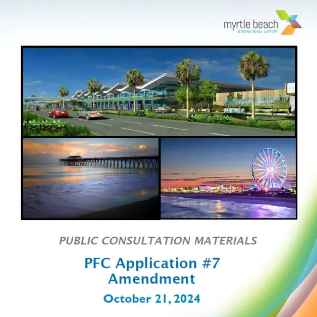 Photo: Myrtle Beach International Airport - MYR, from the company website