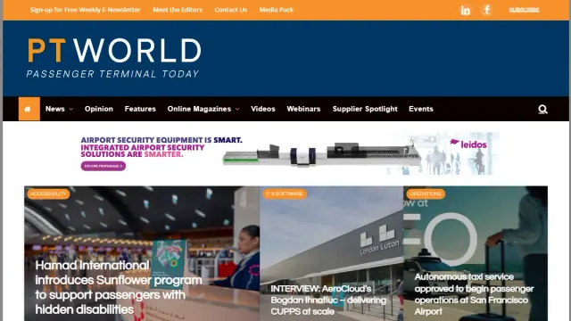 Photo: Passenger Terminal World, from the company website