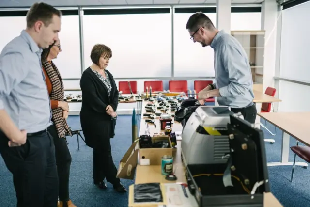 Photo: Redline Assured Security, from the company website