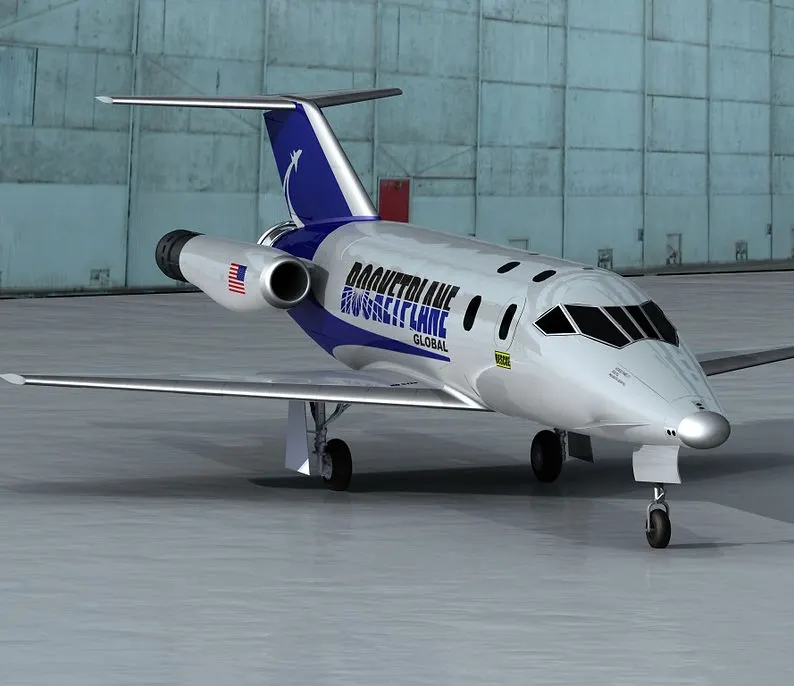 Photo: Rocketplane, from the company website
