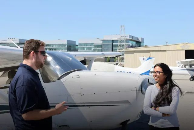 Photo: San Carlos Flight Center, from the company website