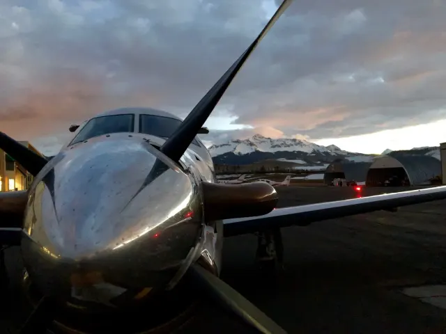 Photo: Telluride Regional Airport, from the company website