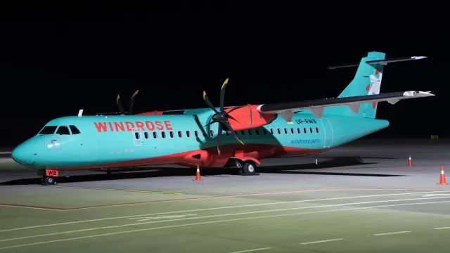 Photo: WINDROSE airlines - ТОВ Авіаційна компанія  "РОЗА ВІТРІВ", from the company website