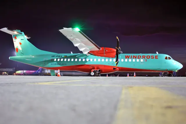 Photo: WINDROSE airlines - ТОВ Авіаційна компанія  "РОЗА ВІТРІВ", from the company website
