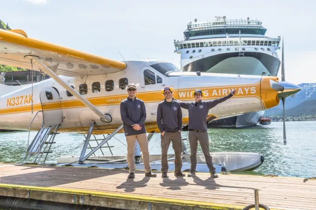 Photo: Wings Airways & the Taku Glacier Lodge, from the company website