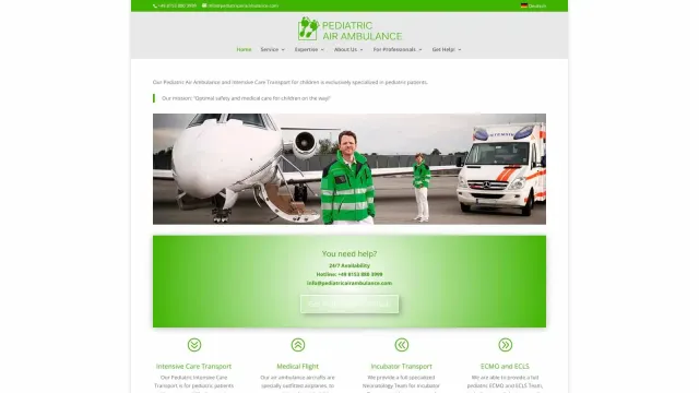 Pediatric Air Ambulance
