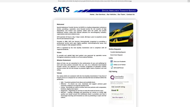 Special Ambulance Transfer Services Ltd