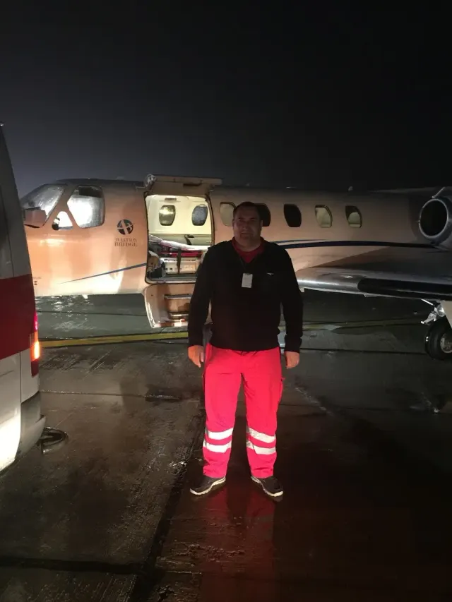 Air Medical Escort Ambulance