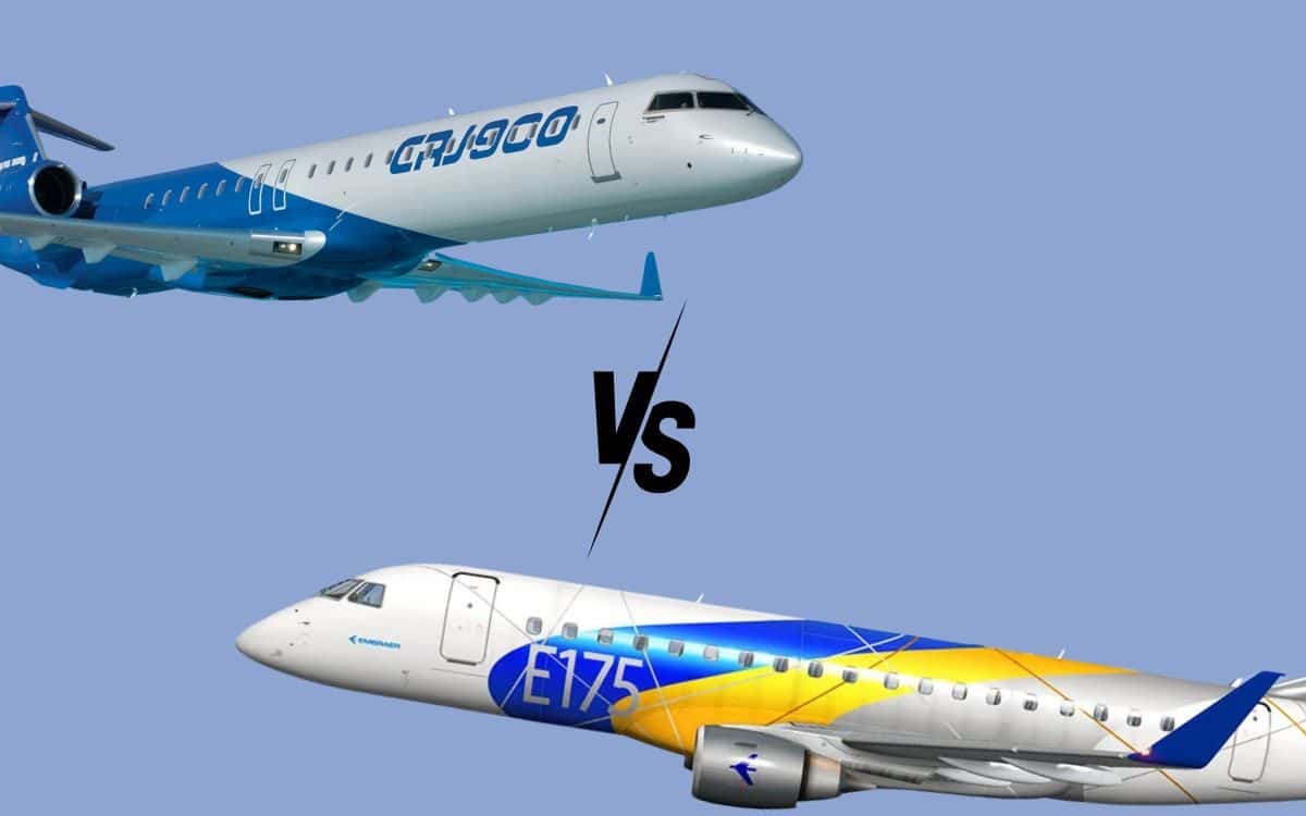 Bombardier CRJ900 vs Embraer E175-E2
