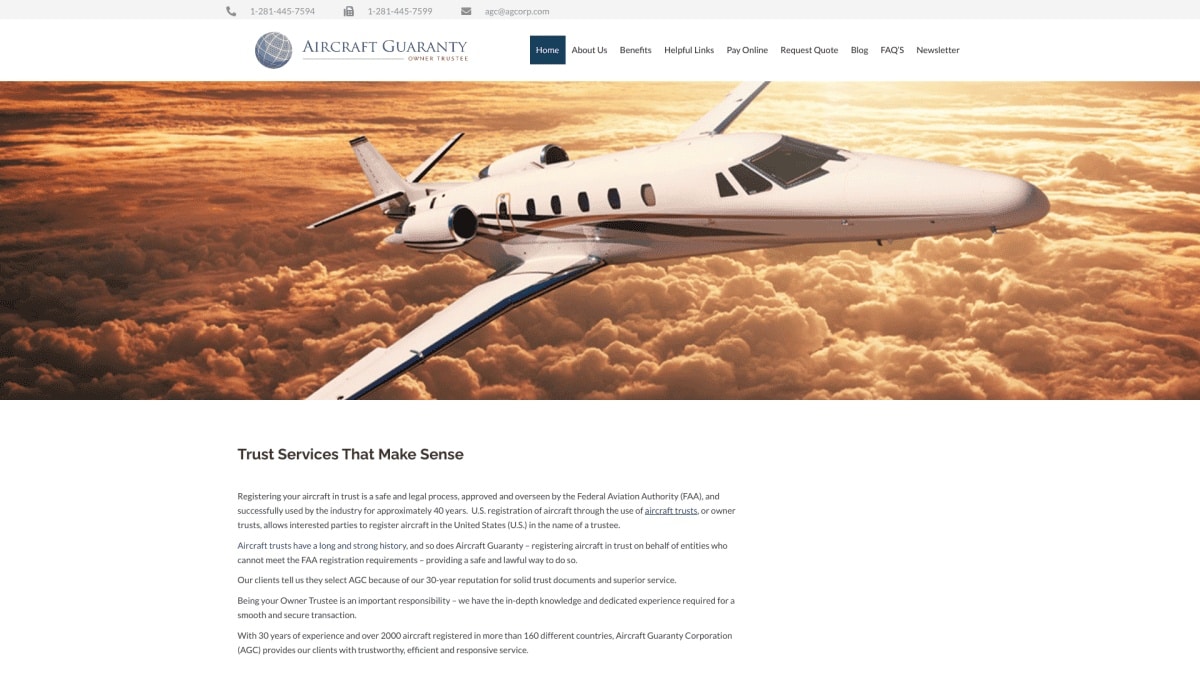 Aircraft Guaranty Corp