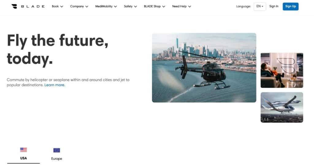 5 Leading Private Jet Companies in New York - East Coast Luxury Travel 3 Blade