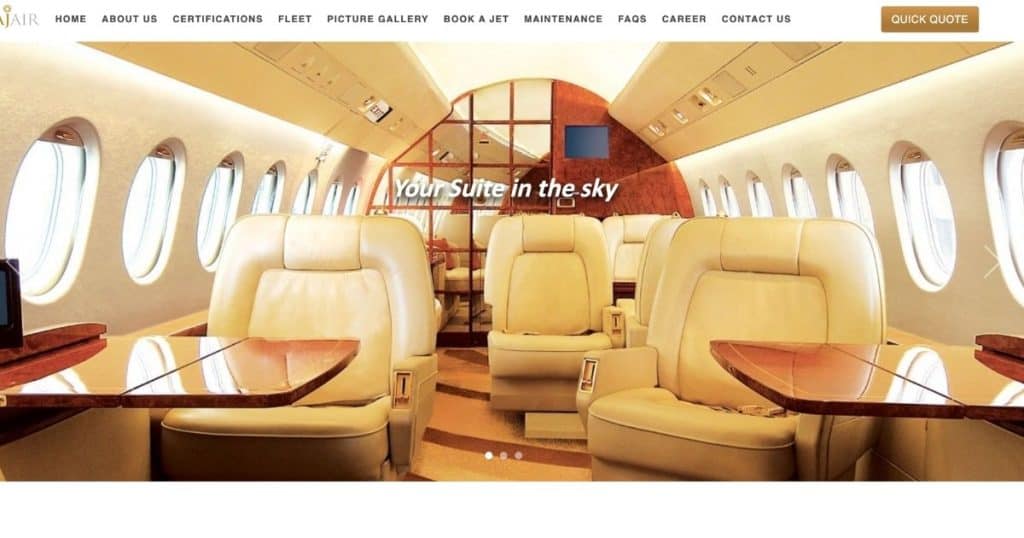 Taj Air - The Hospitality Giant's Aviation Wing