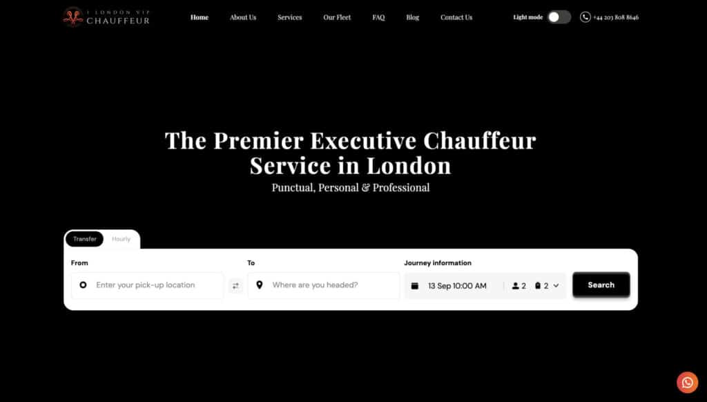 Best Chauffeur Services for Private Jets in London (Farnborough & London Airports) 2 I London VIP Chauffeur