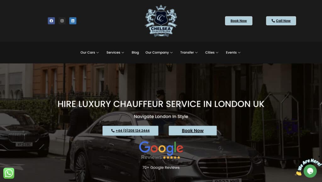 Best Chauffeur Services for Private Jets in London (Farnborough & London Airports) 3 Screenshot 2025 09 11 at 2.27.15 PM