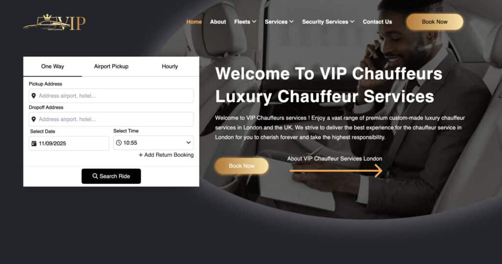 Best Chauffeur Services for Private Jets in London (Farnborough & London Airports) 4 VIP Chauffeurs Service