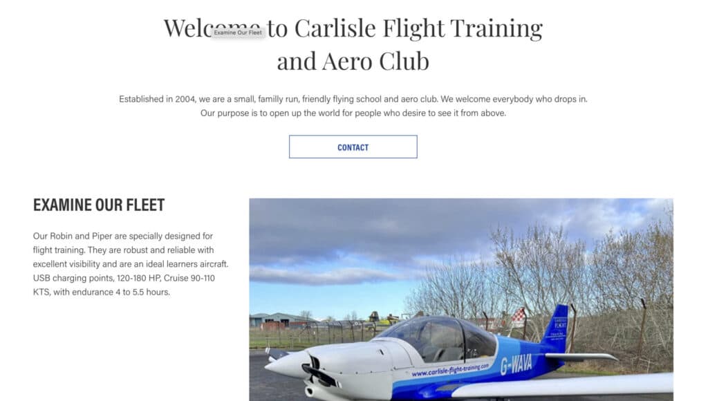 Carlisle Flight Training Ltd