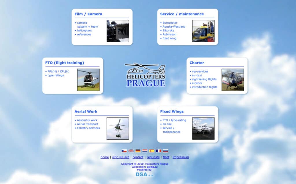 Helicopters Prague