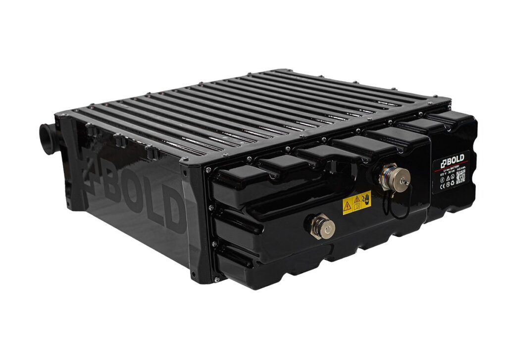 High-density battery system for electric aircraft development