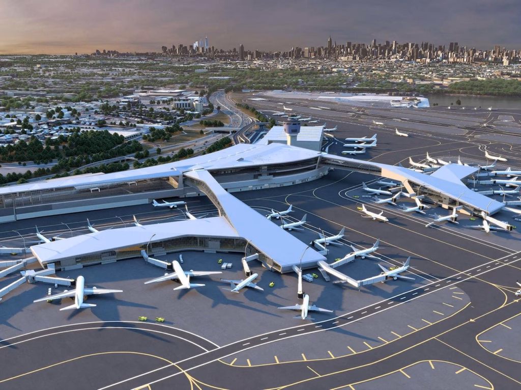 'Please Do Something': Pilots Raised Safety Concerns At LaGuardia For Years Before Crash 1 LaGuardia Airport terminal and runway showing congested operations